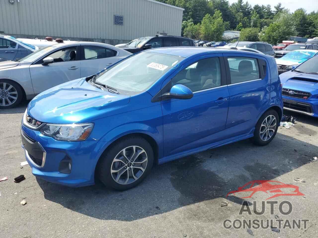 CHEVROLET SONIC 2019 - 1G1JD6SB4K4144861