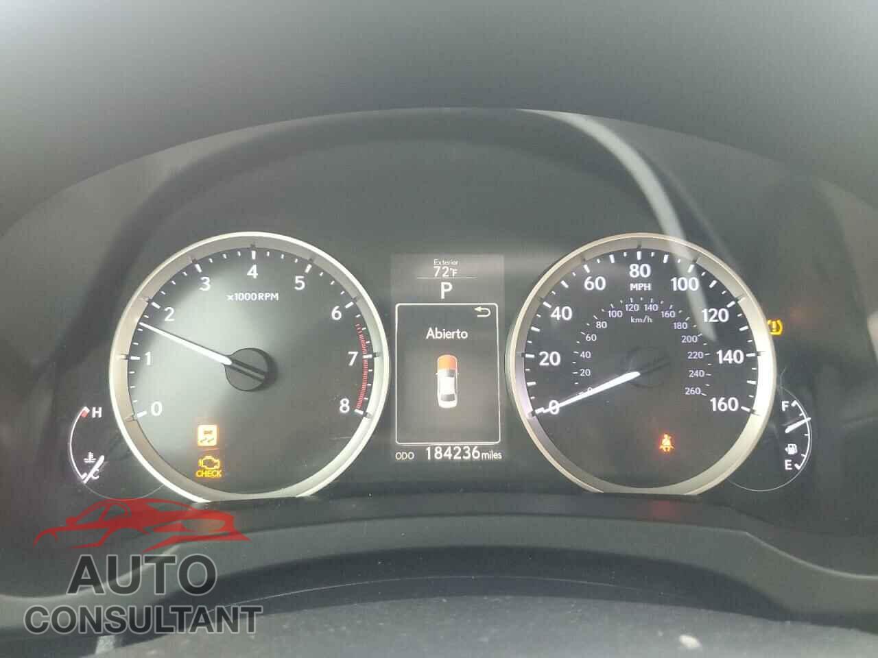 LEXUS IS 2014 - JTHCF1D24E5000539