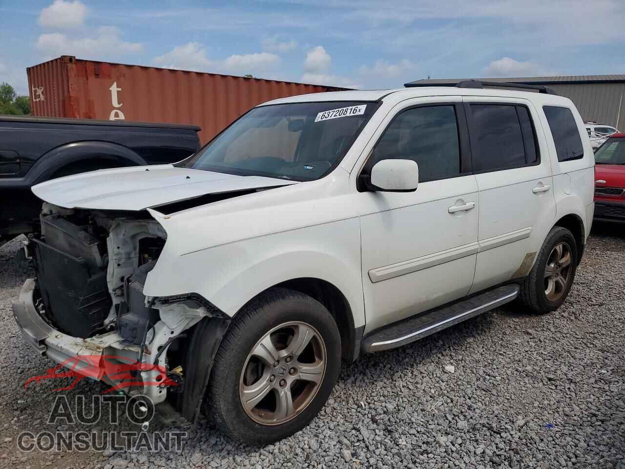 HONDA PILOT 2012 - 5FNYF3H57CB017130