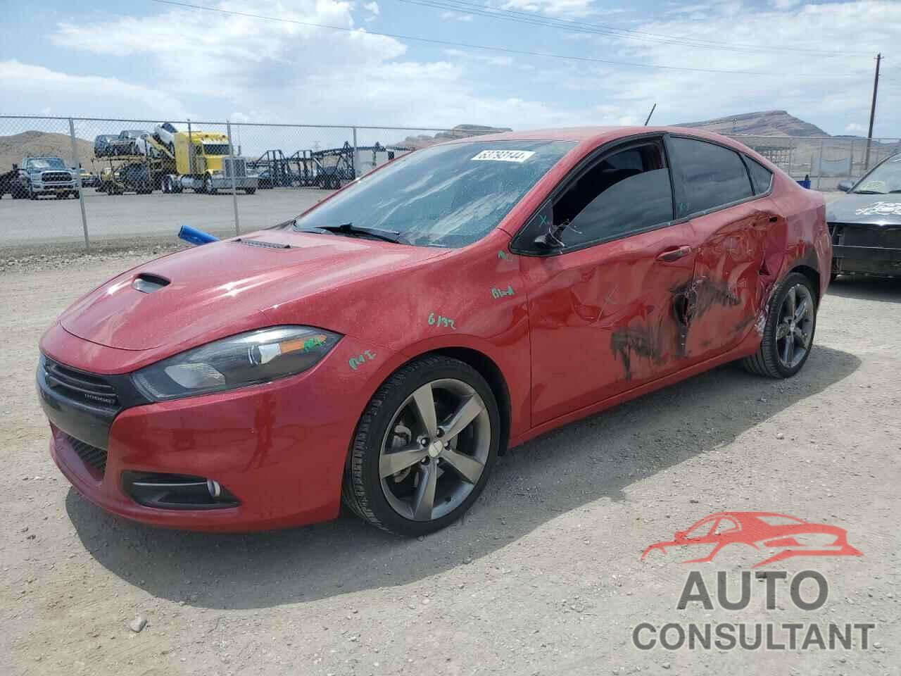 DODGE DART 2016 - 1C3CDFEBXGD578614