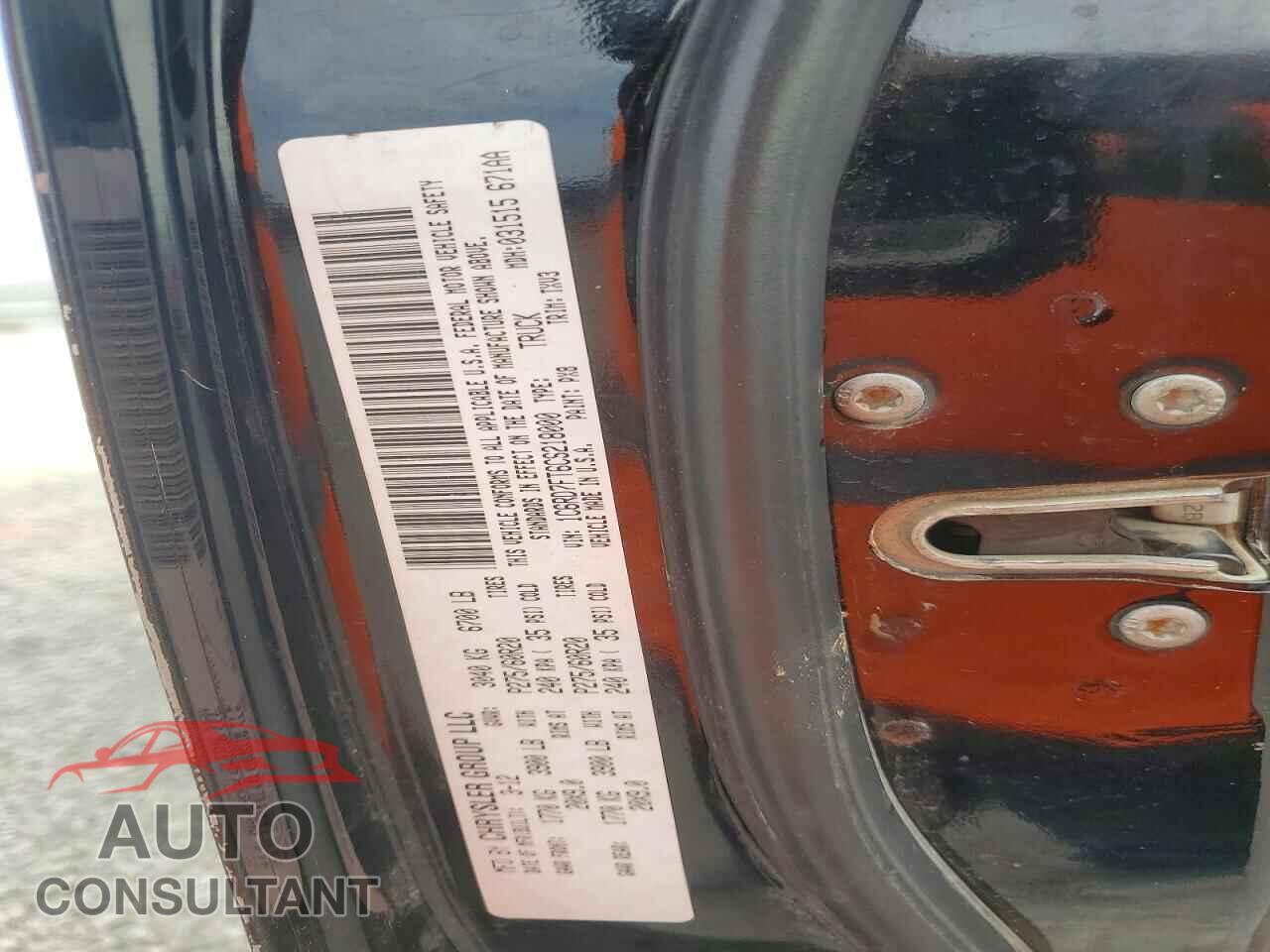 DODGE RAM 1500 2012 - 1C6RD7FT6CS218000