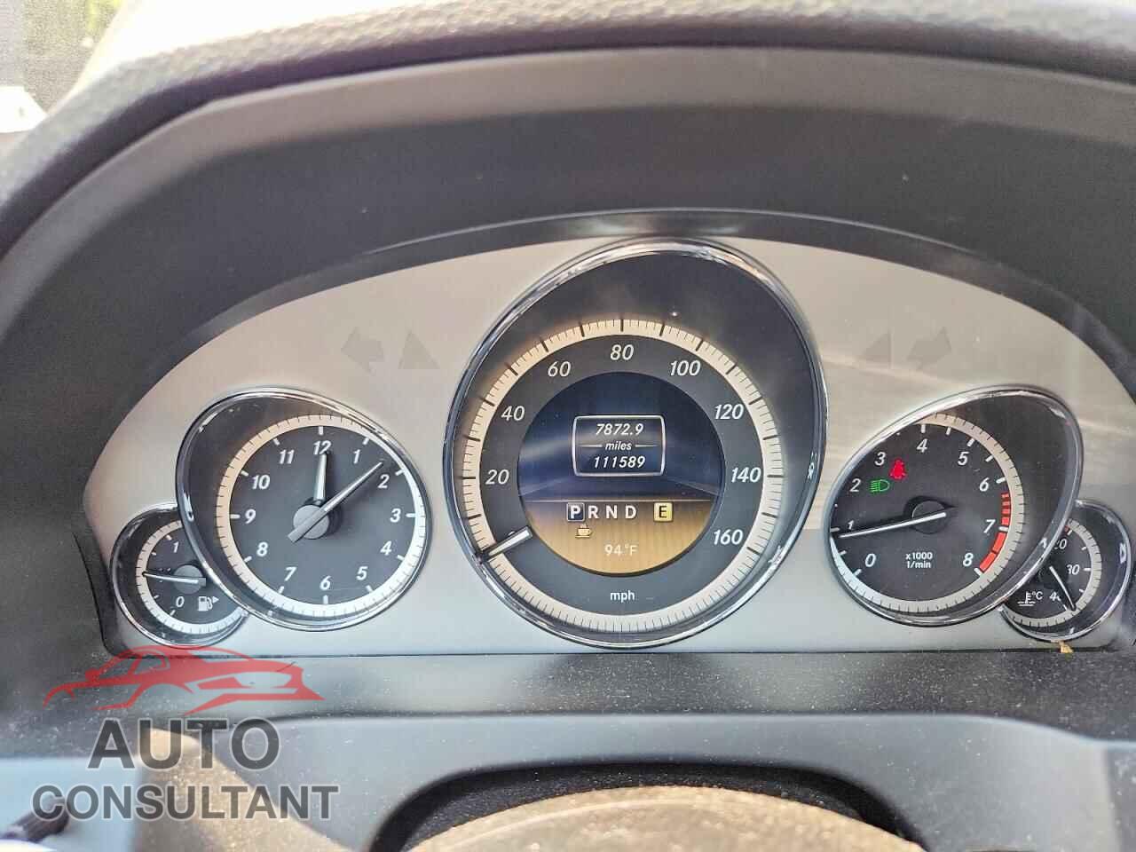 MERCEDES-BENZ E-CLASS 2012 - WDDKK5KF7CF160546