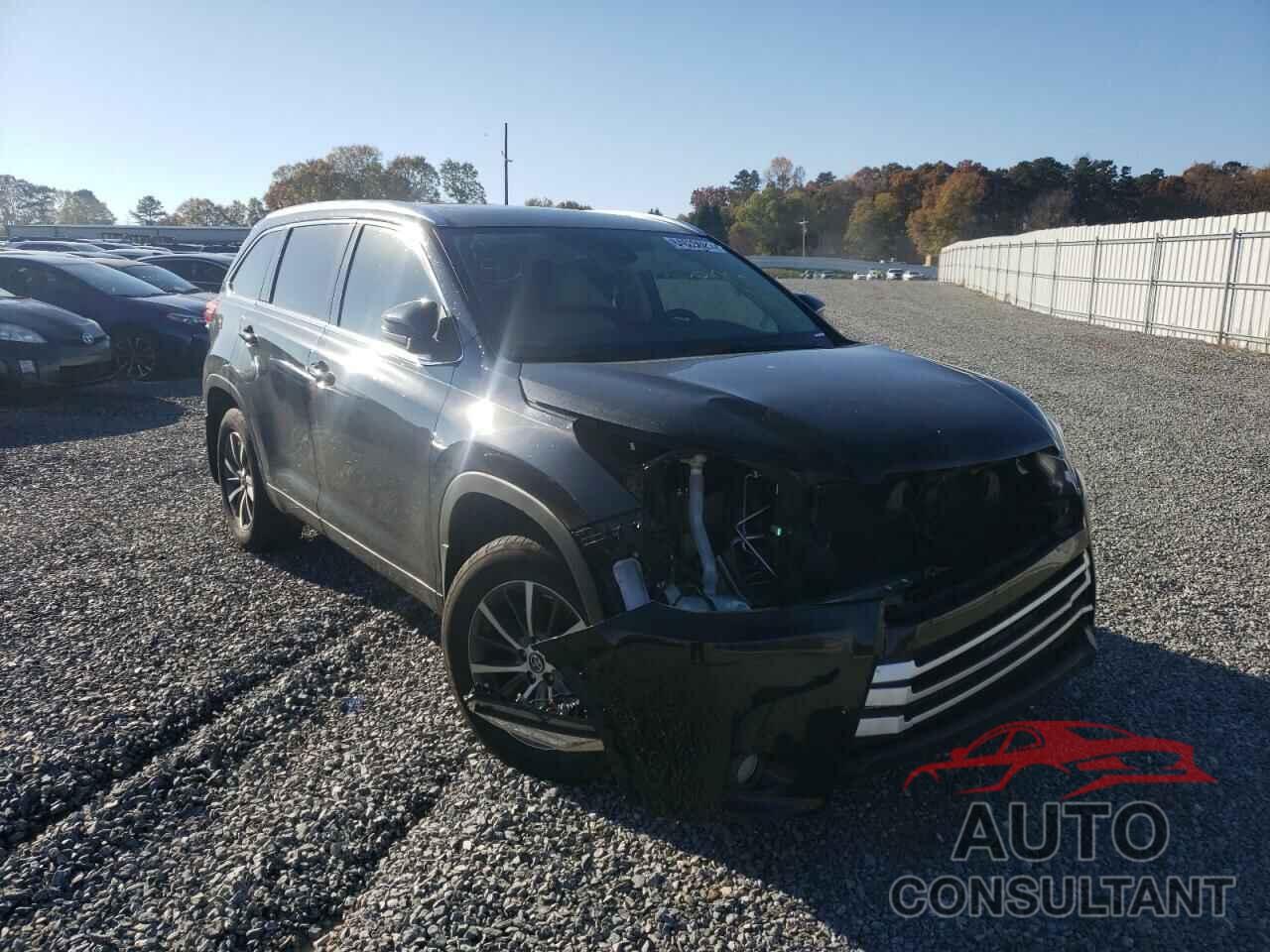TOYOTA HIGHLANDER 2018 - 5TDJZRFH4JS528795