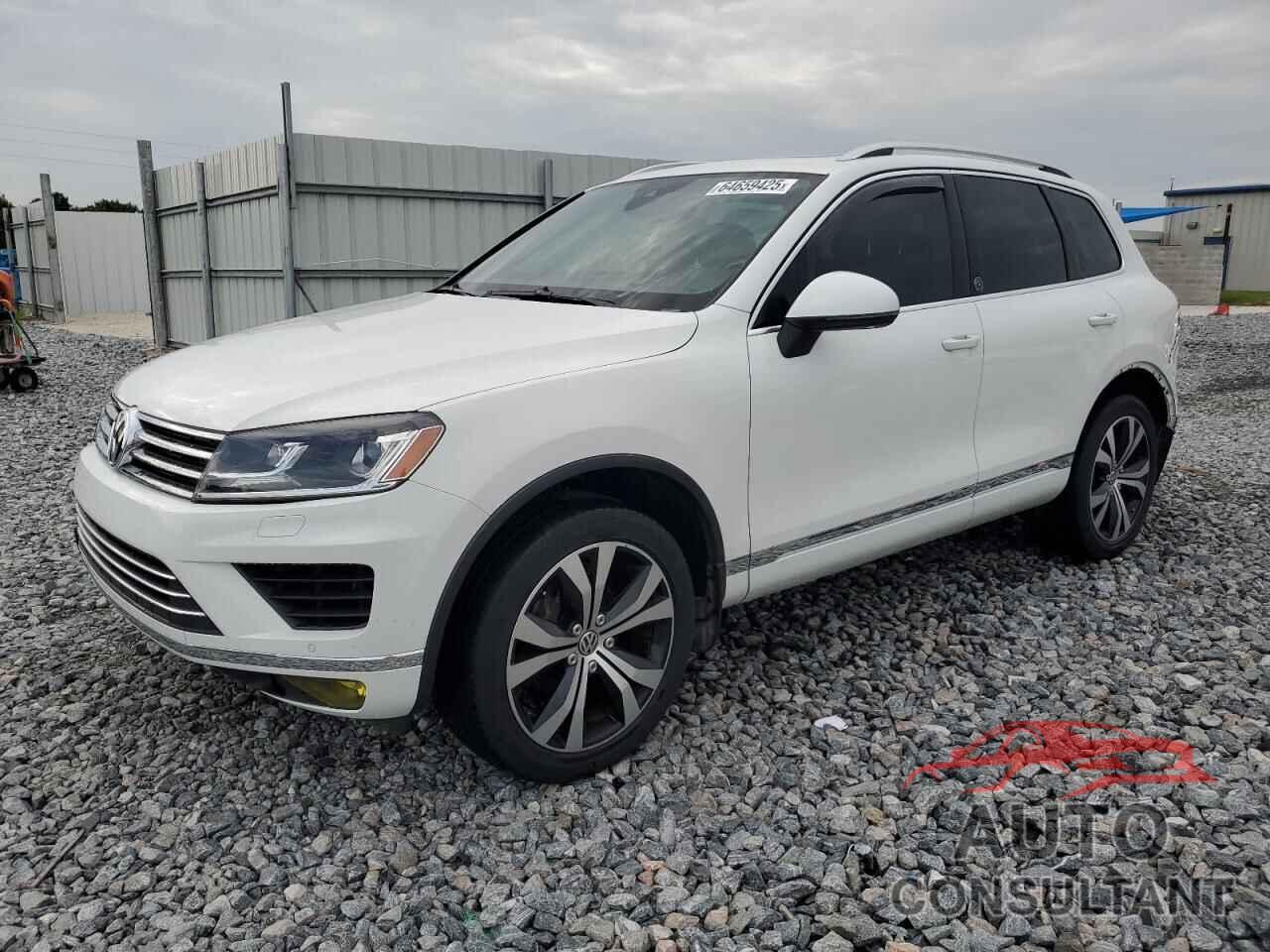 VOLKSWAGEN TOUAREG 2017 - WVGRF7BP1HD005538