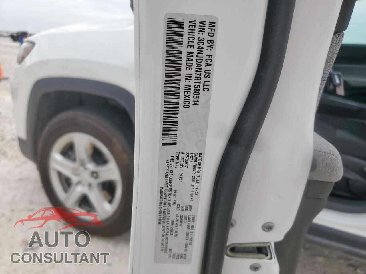 JEEP COMPASS 2024 - 3C4NJDAN7RT580514