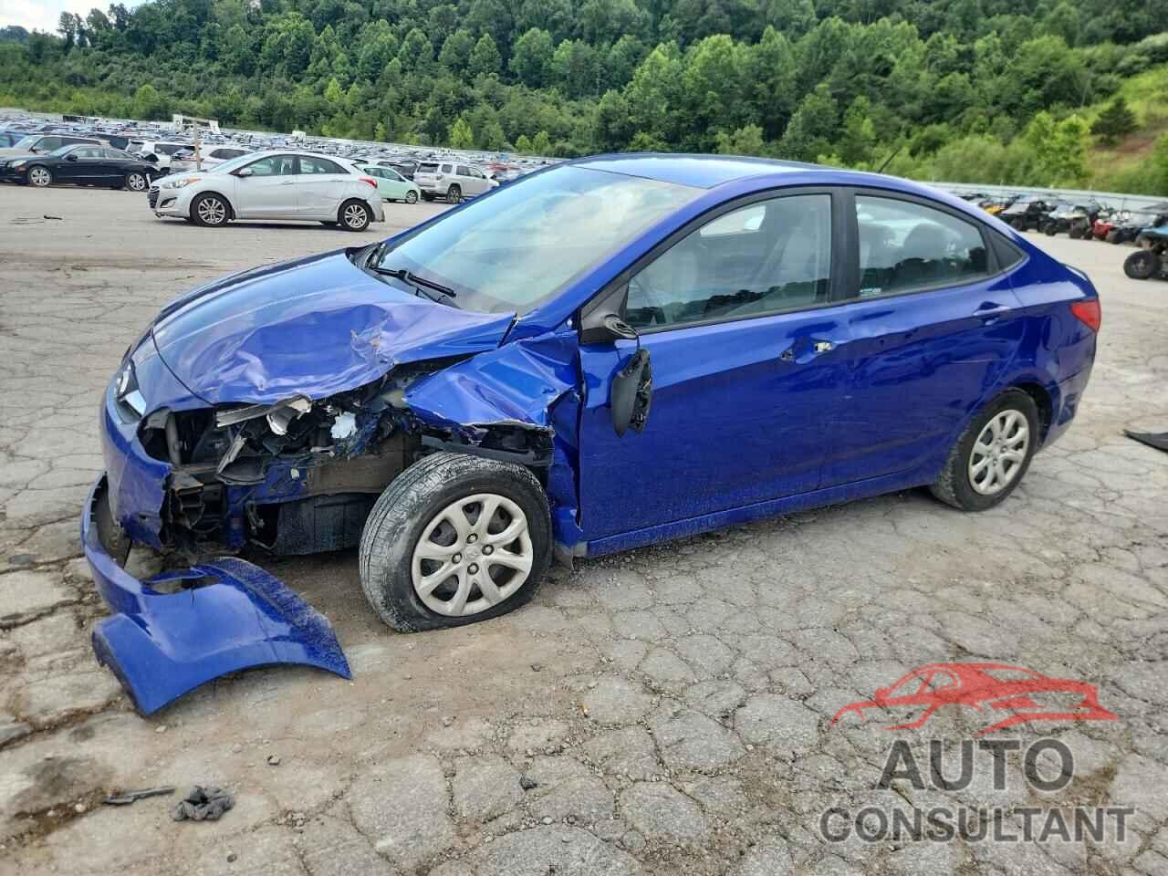 HYUNDAI ACCENT 2012 - KMHCT4AE2CU249334
