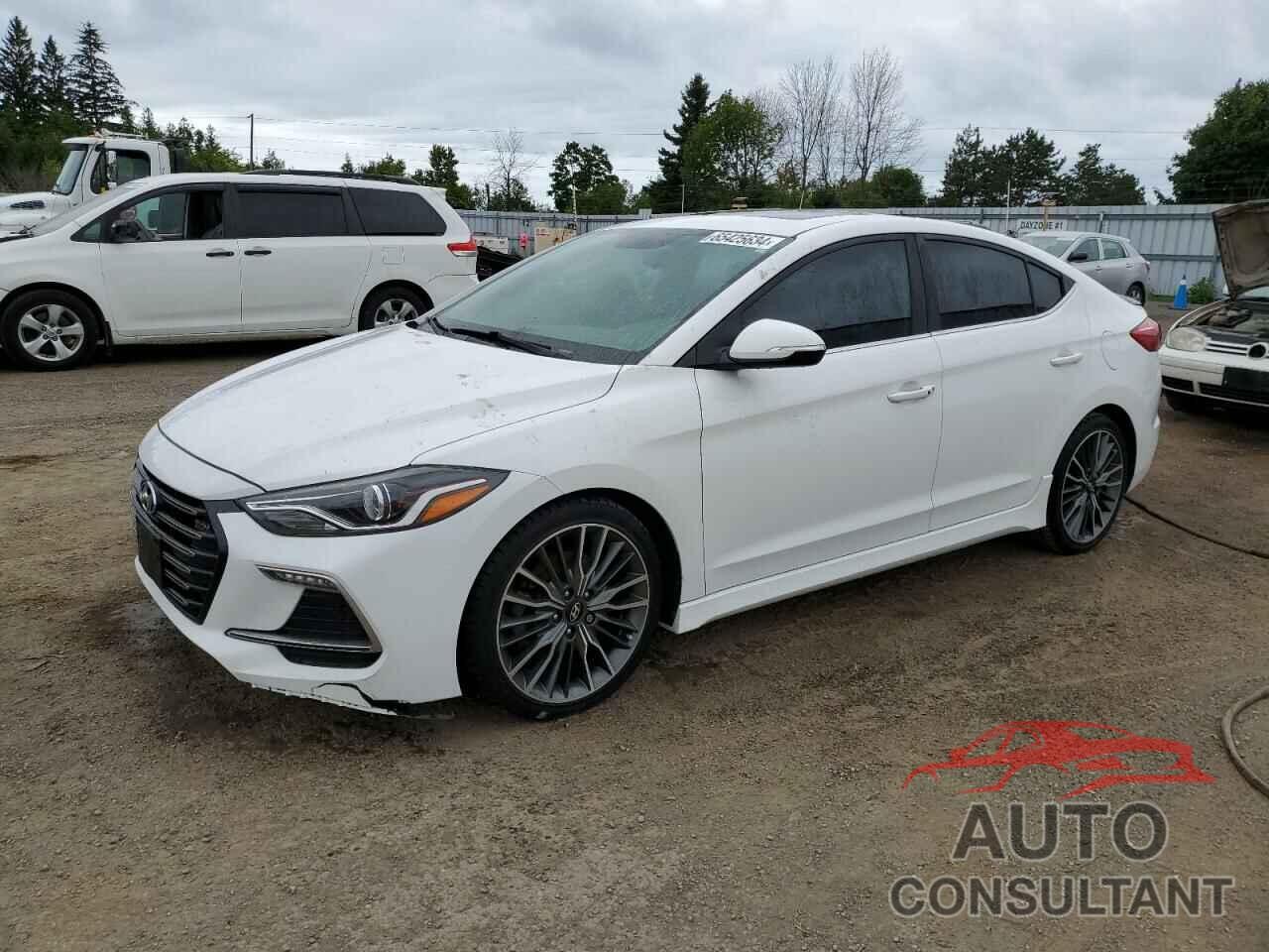 HYUNDAI ELANTRA 2017 - KMHD04LB8HU401219