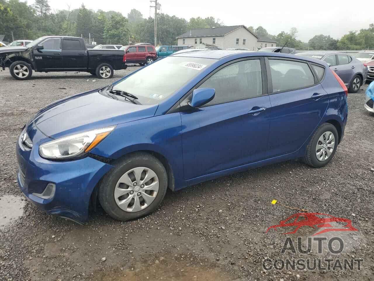 HYUNDAI ACCENT 2017 - KMHCT5AE8HU320131