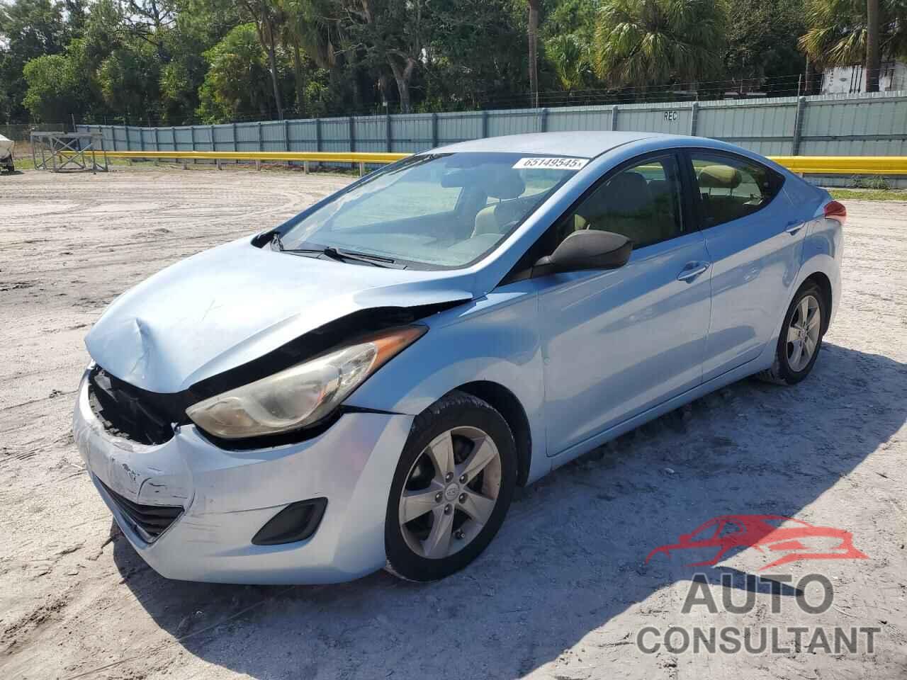 HYUNDAI ELANTRA 2011 - KMHDH4AE2BU115685