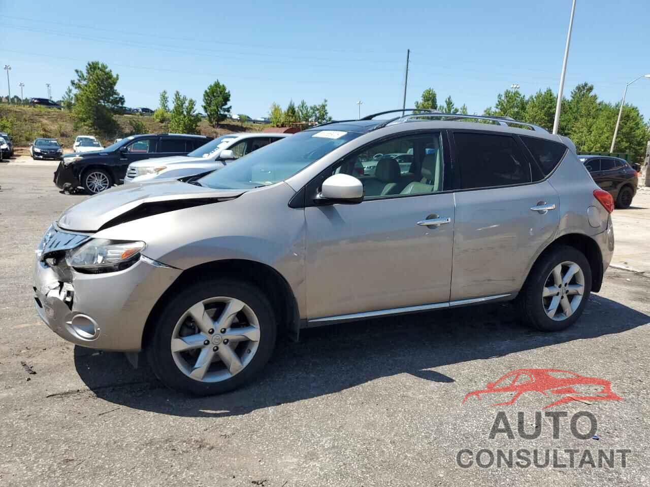 NISSAN MURANO 2009 - JN8AZ18U09W101092