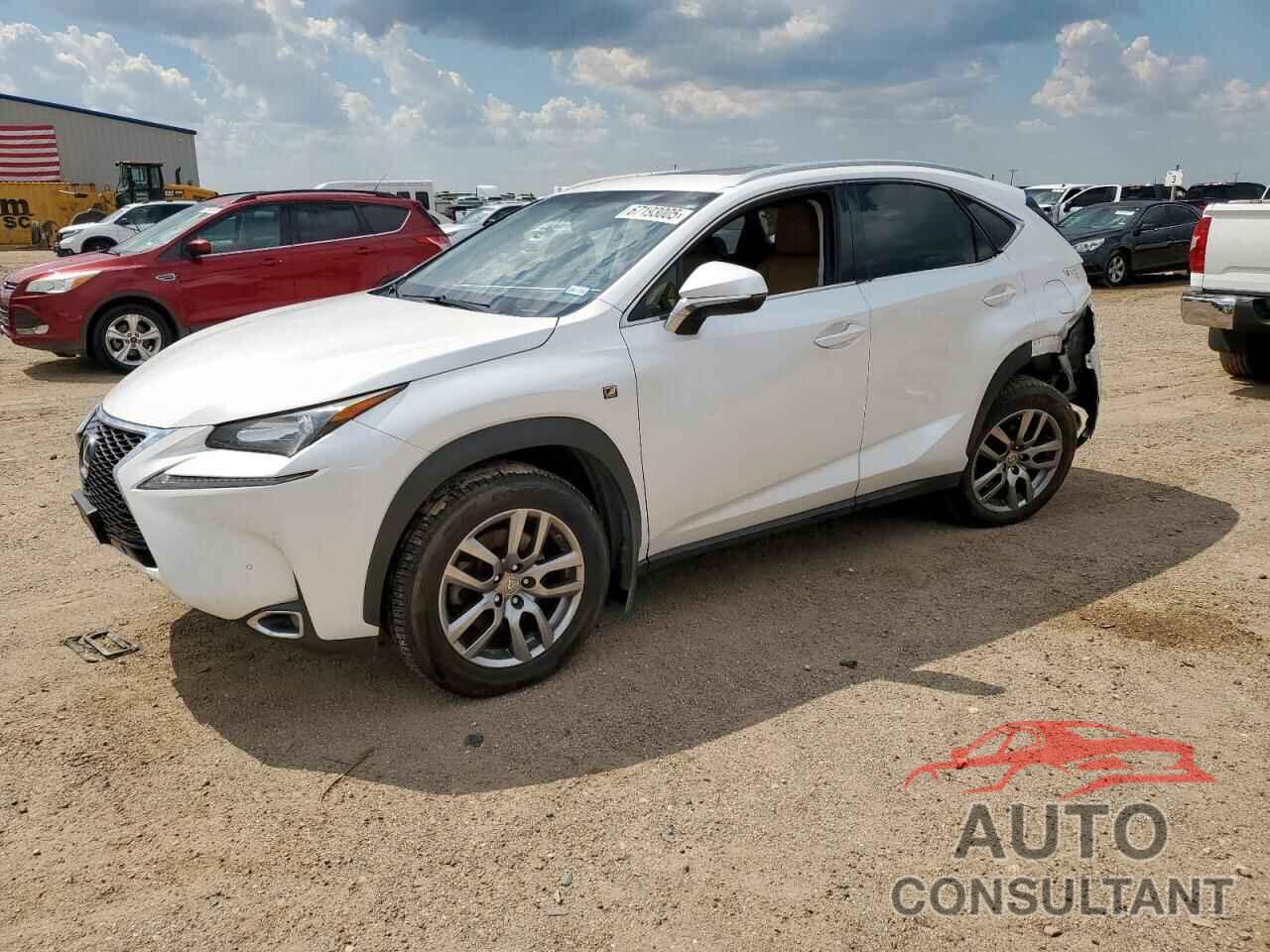 LEXUS NX 2015 - JTJBARBZ4F2029792
