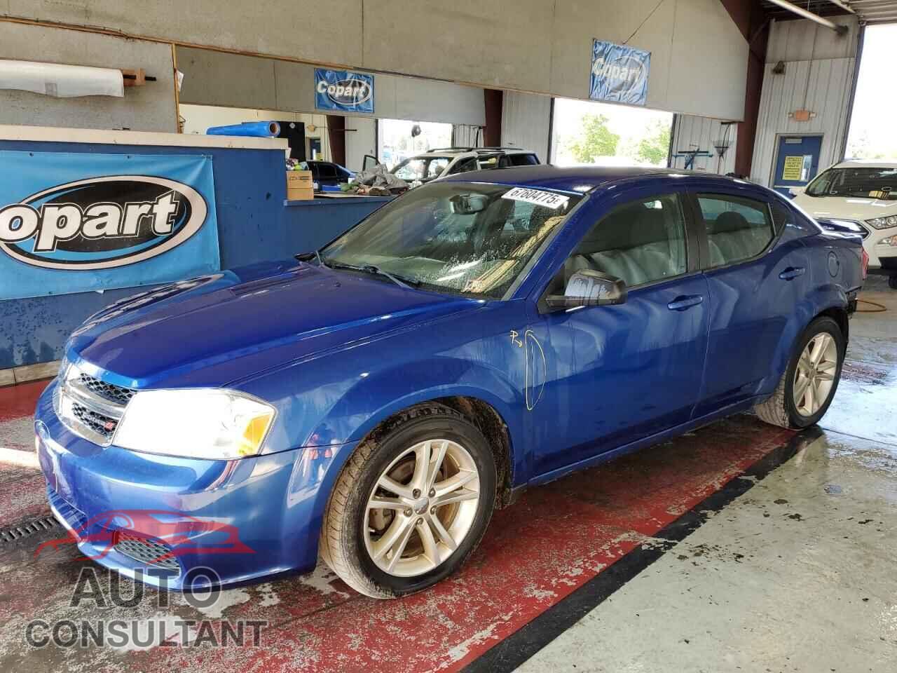 DODGE AVENGER 2013 - 1C3CDZAG4DN614287