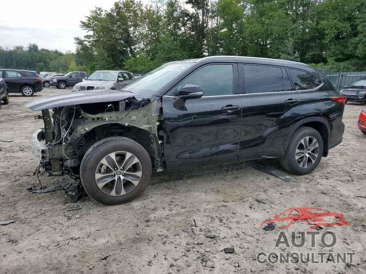 TOYOTA HIGHLANDER 2021 - 5TDHZRBH5MS156246