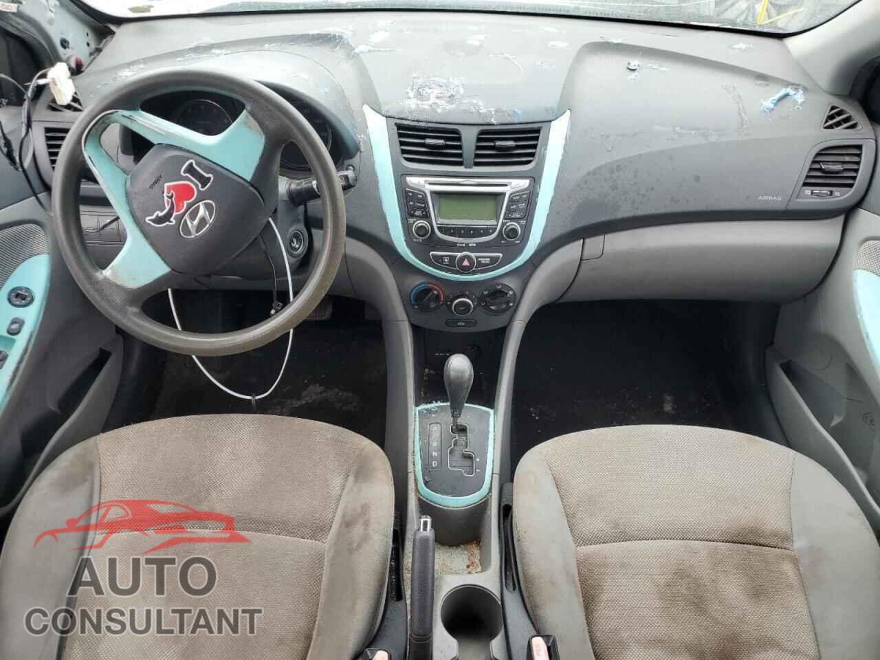 HYUNDAI ACCENT 2012 - KMHCT4AE9CU213091