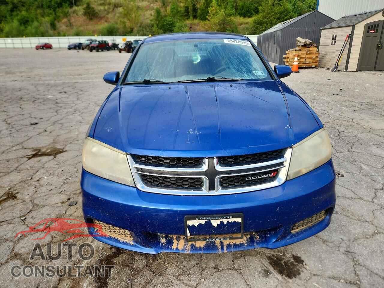 DODGE AVENGER 2012 - 1C3CDZCB6CN253550