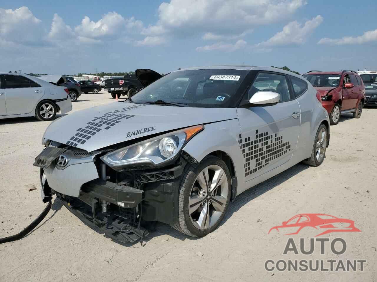 HYUNDAI VELOSTER 2017 - KMHTC6ADXHU324243