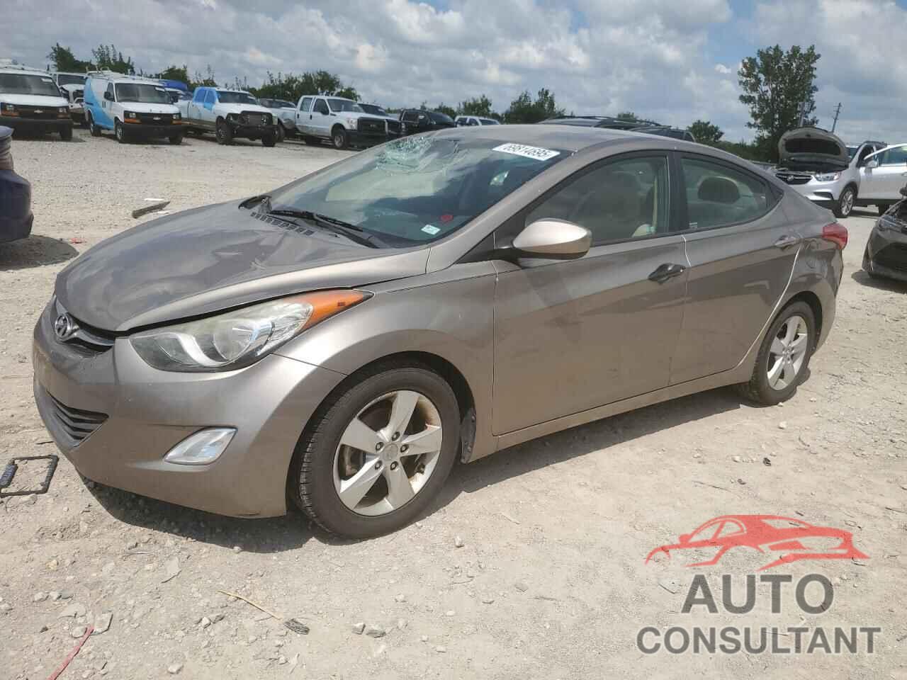 HYUNDAI ELANTRA 2013 - 5NPDH4AE9DH437077