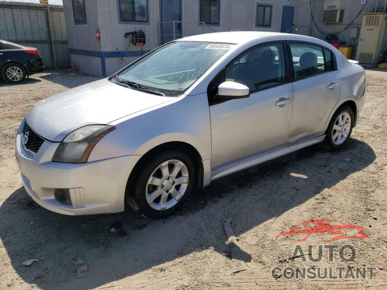 NISSAN SENTRA 2012 - 3N1AB6AP7CL700038