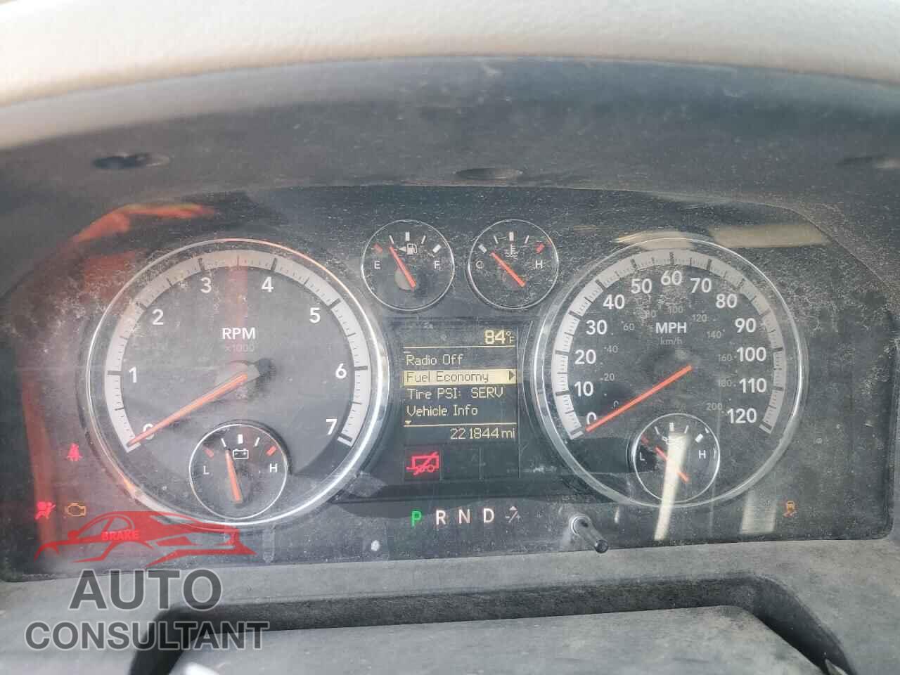 DODGE RAM 2500 2012 - 3C6TD5CTXCG190434