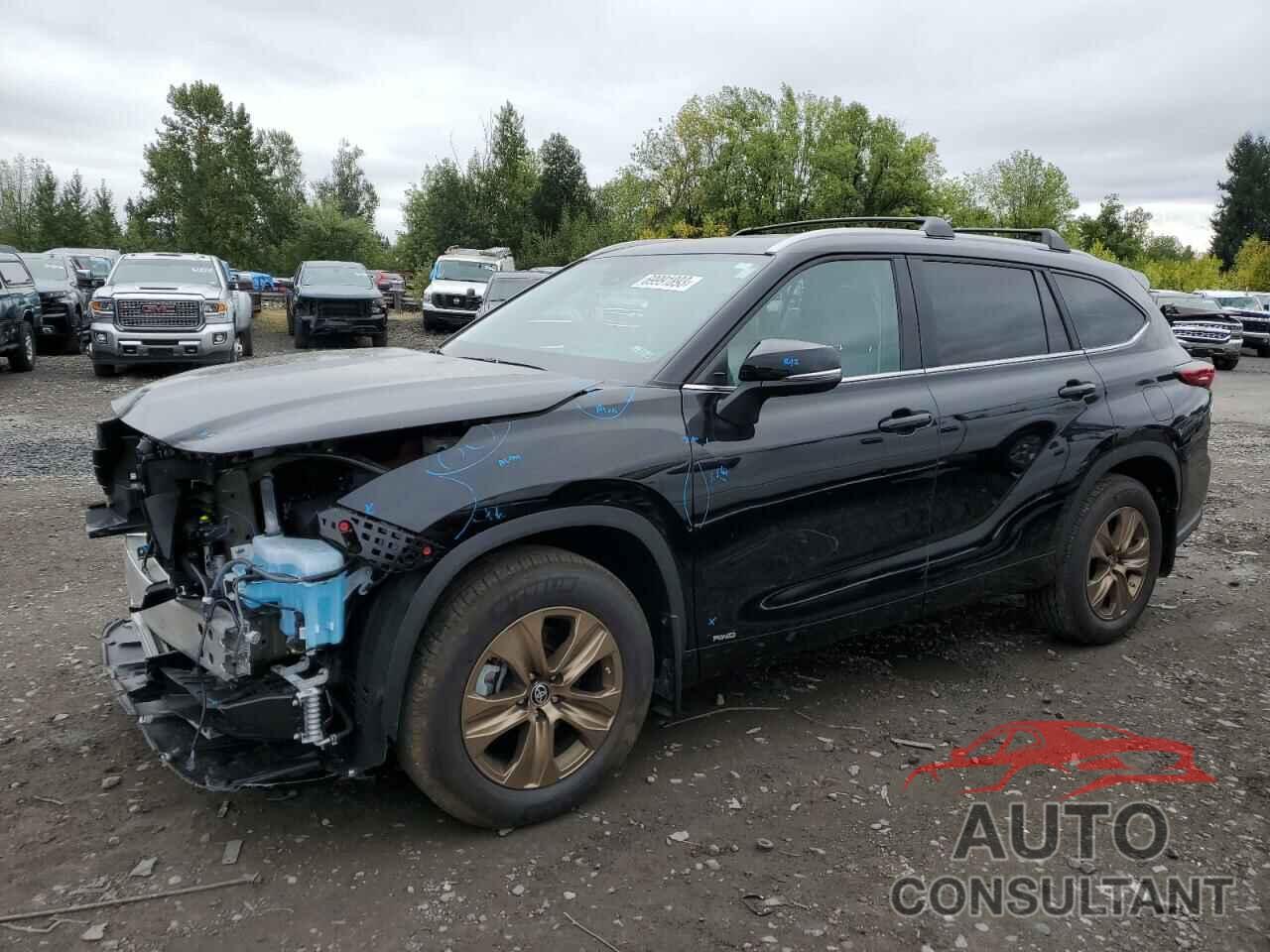 TOYOTA HIGHLANDER 2023 - 5TDABRCH5PS588179