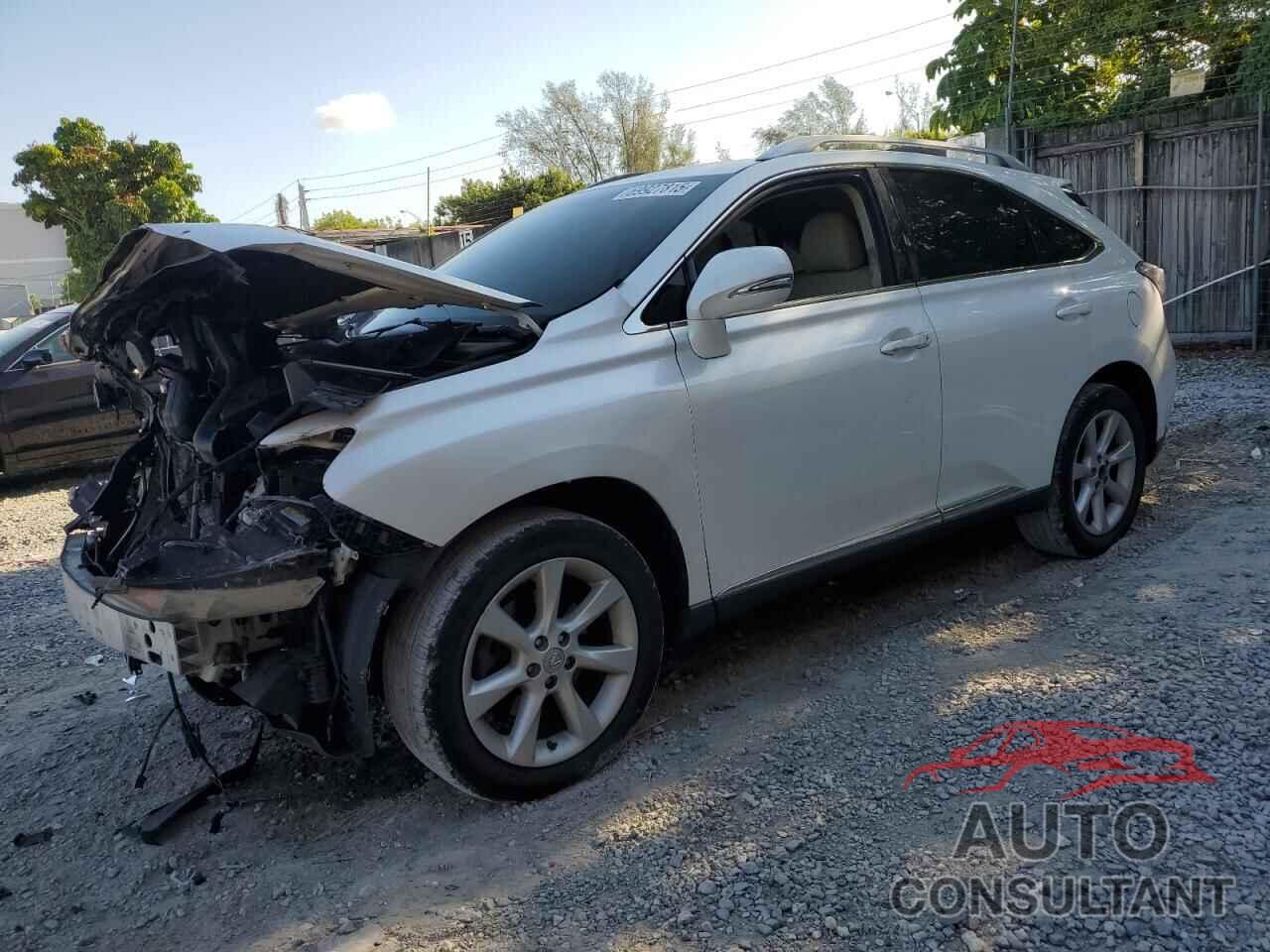 LEXUS RX350 2012 - 2T2ZK1BA8CC080618