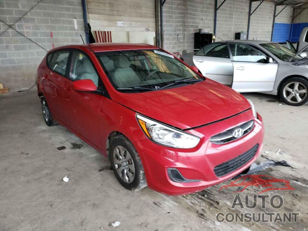 HYUNDAI ACCENT 2017 - KMHCT5AE5HU311600