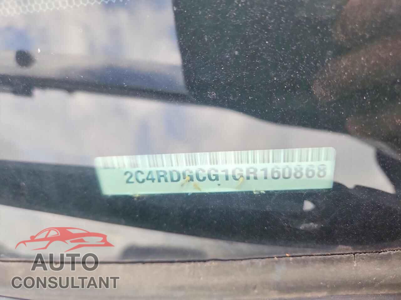 DODGE CARAVAN 2016 - 2C4RDGCG1GR160868
