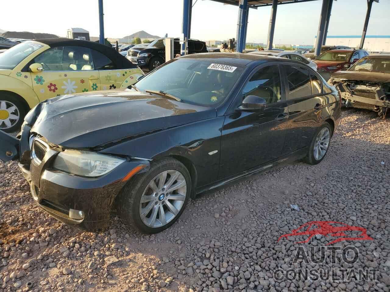 BMW 3 SERIES 2011 - WBAPH5G56BNM76181