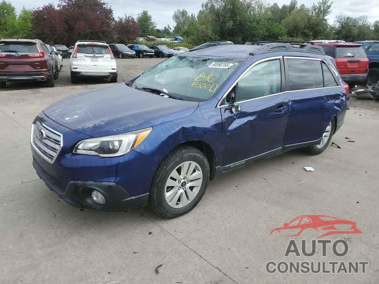 SUBARU OUTBACK 2016 - 4S4BSAFCXG3213763
