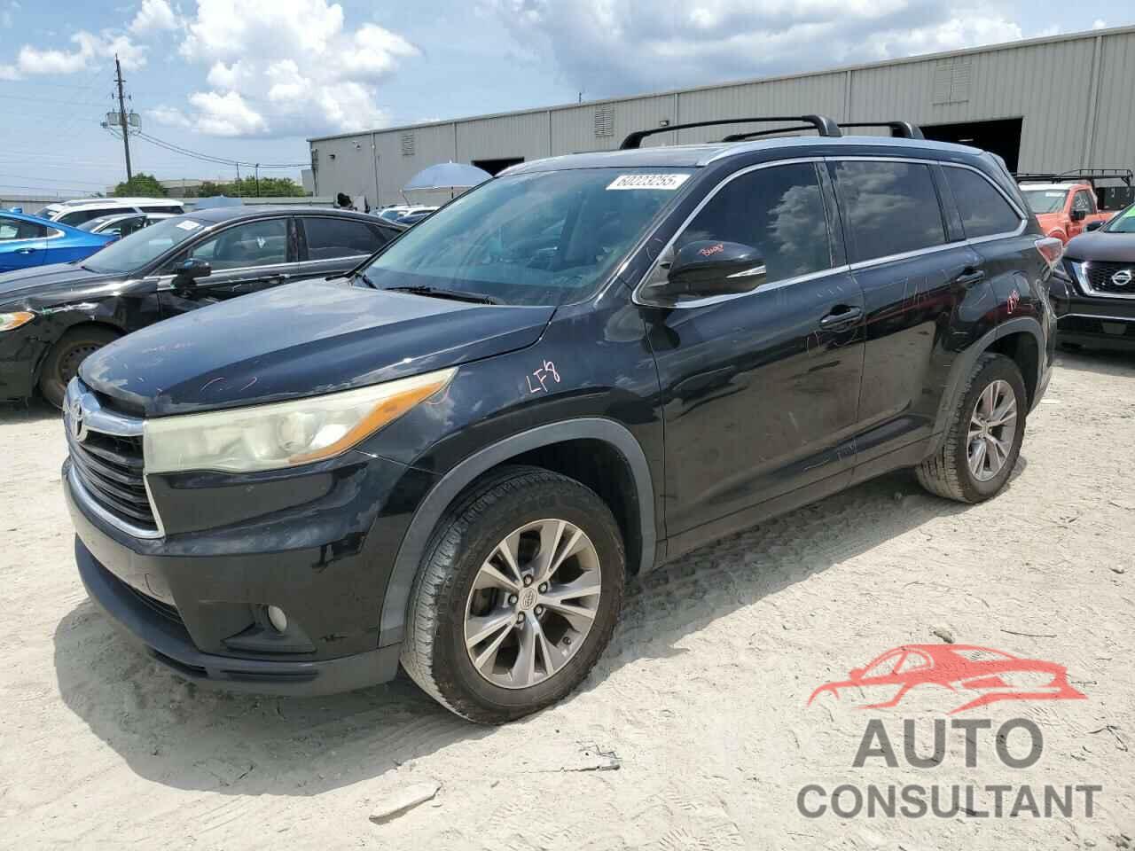 TOYOTA HIGHLANDER 2015 - 5TDKKRFH3FS104749