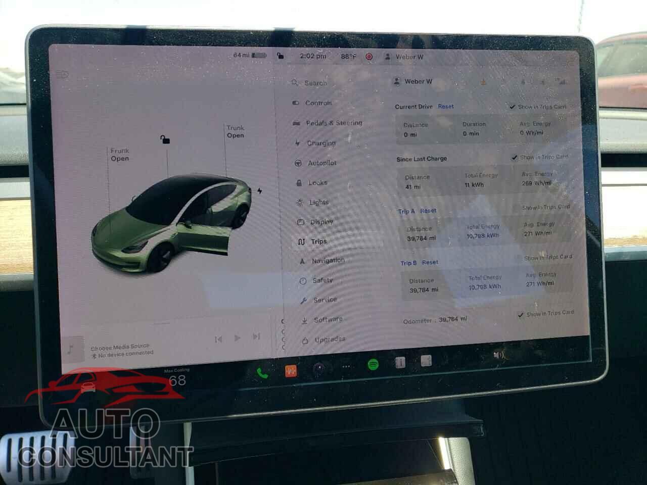TESLA MODEL 3 2020 - 5YJ3E1EA6LF803617