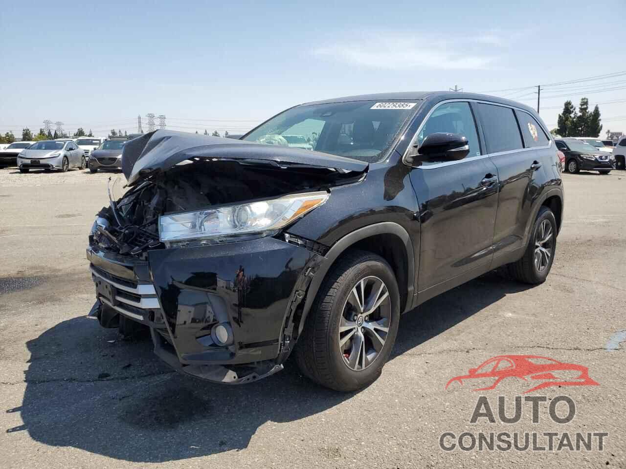 TOYOTA HIGHLANDER 2019 - 5TDZZRFHXKS352579