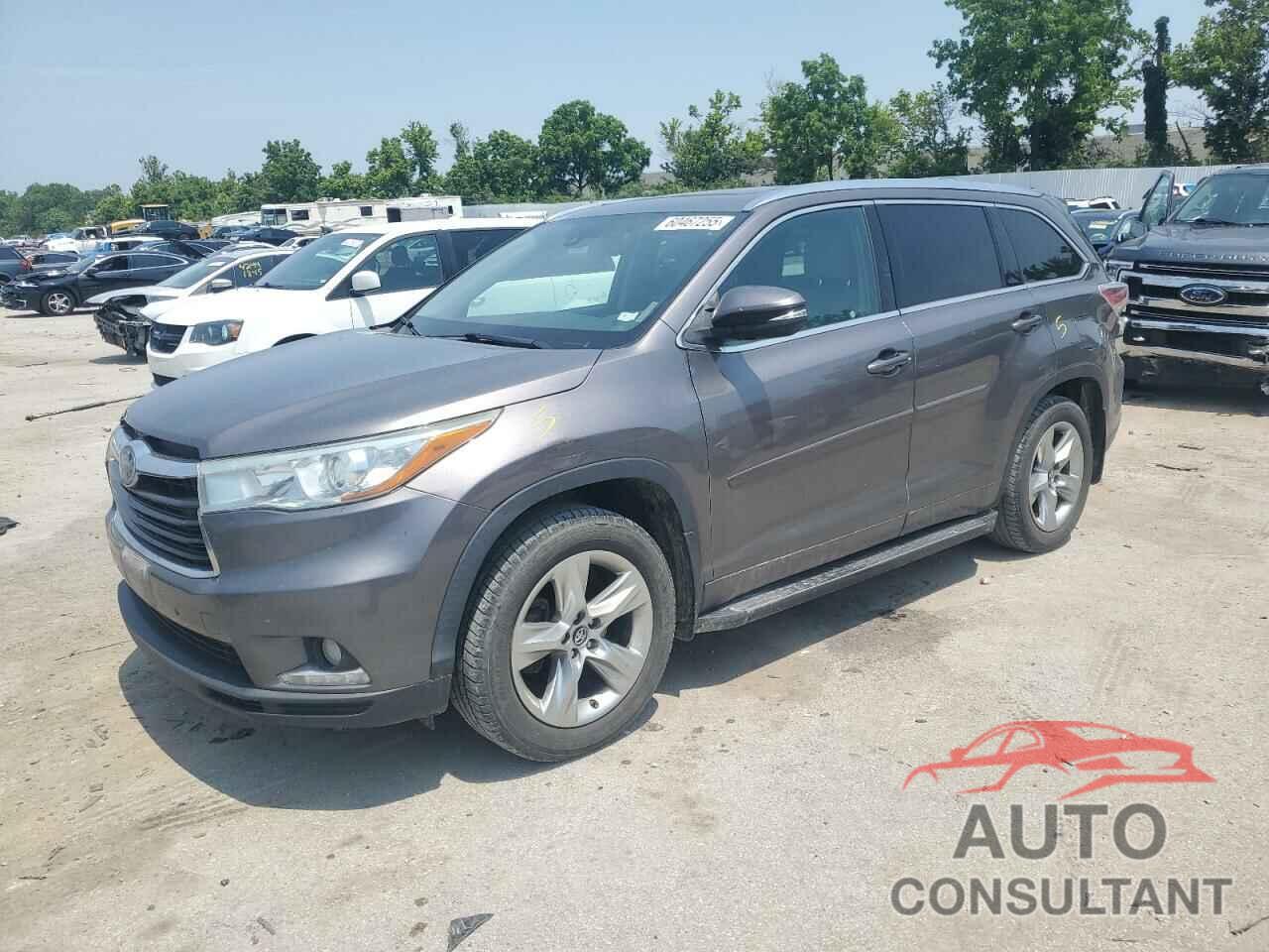TOYOTA HIGHLANDER 2016 - 5TDDKRFH3GS295406