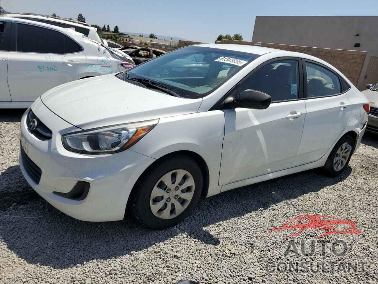 HYUNDAI ACCENT 2016 - KMHCT4AEXGU160925