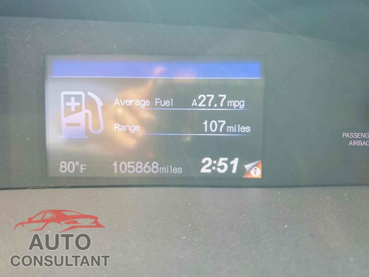 HONDA CIVIC 2012 - 19XFB2F96CE329061