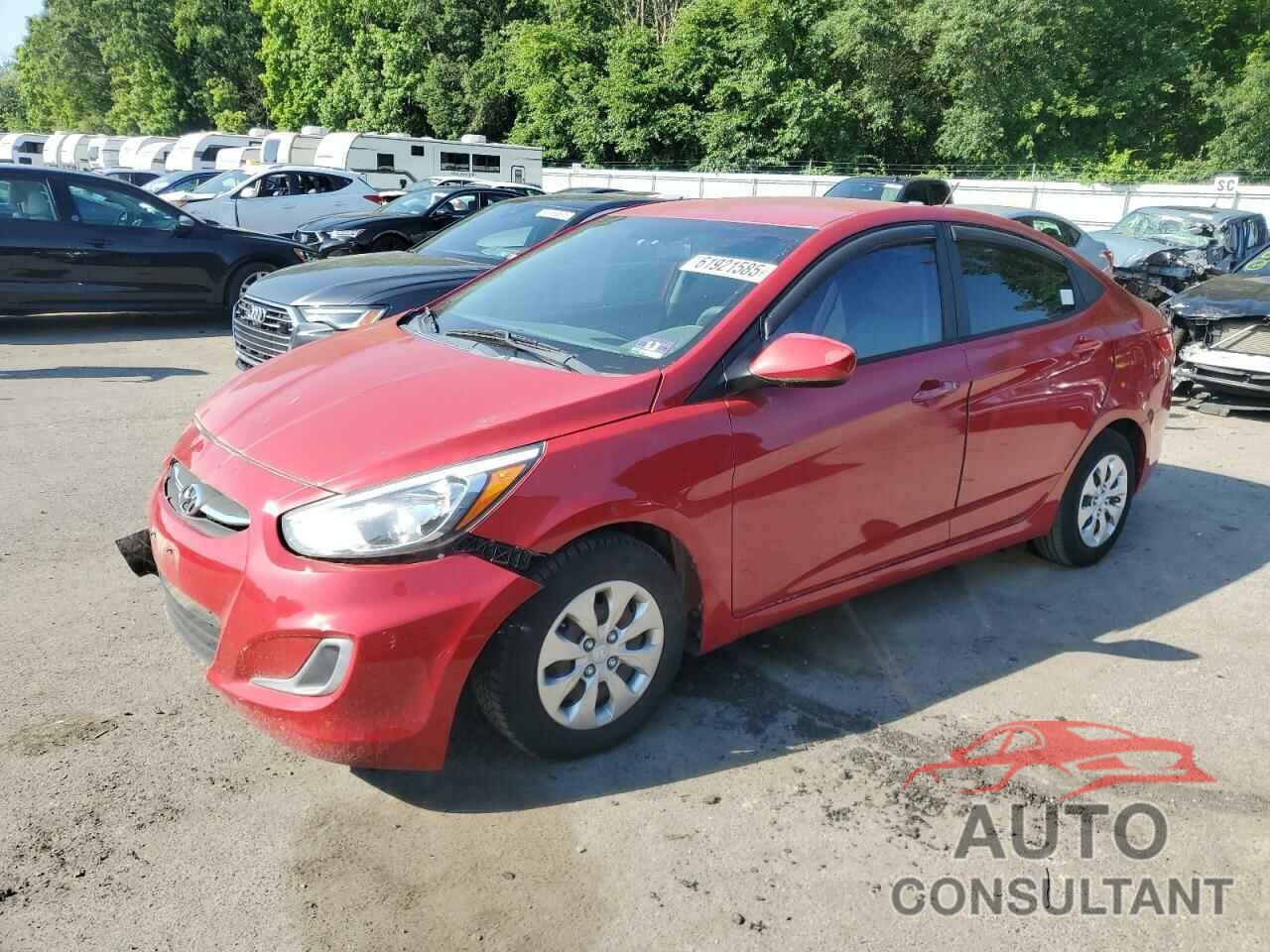 HYUNDAI ACCENT 2017 - KMHCT4AE4HU281399