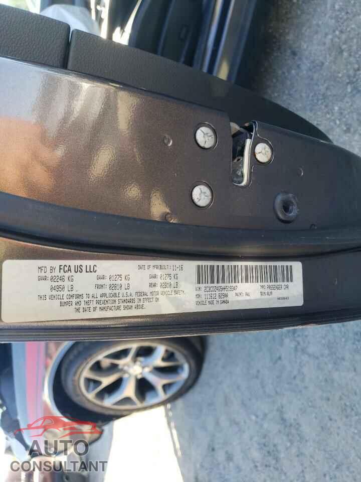 DODGE CHALLENGER 2017 - 2C3CDZAG5HH519347