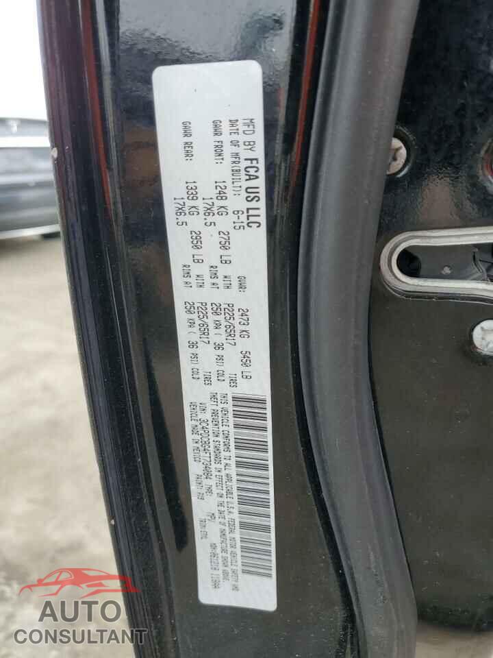 DODGE JOURNEY 2015 - 3C4PDCBG4FT734084