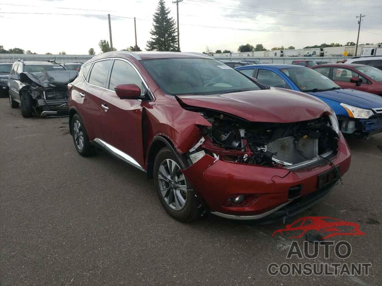 NISSAN MURANO 2018 - 5N1AZ2MGXJN101933