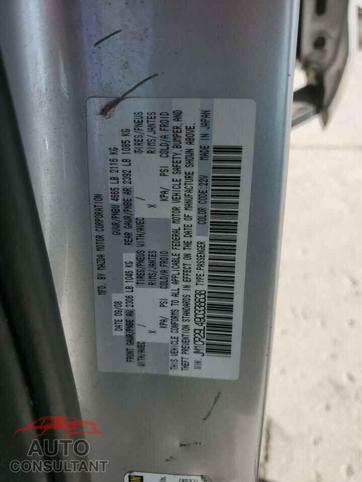 MAZDA 5 2009 - JM1CR29L490338638