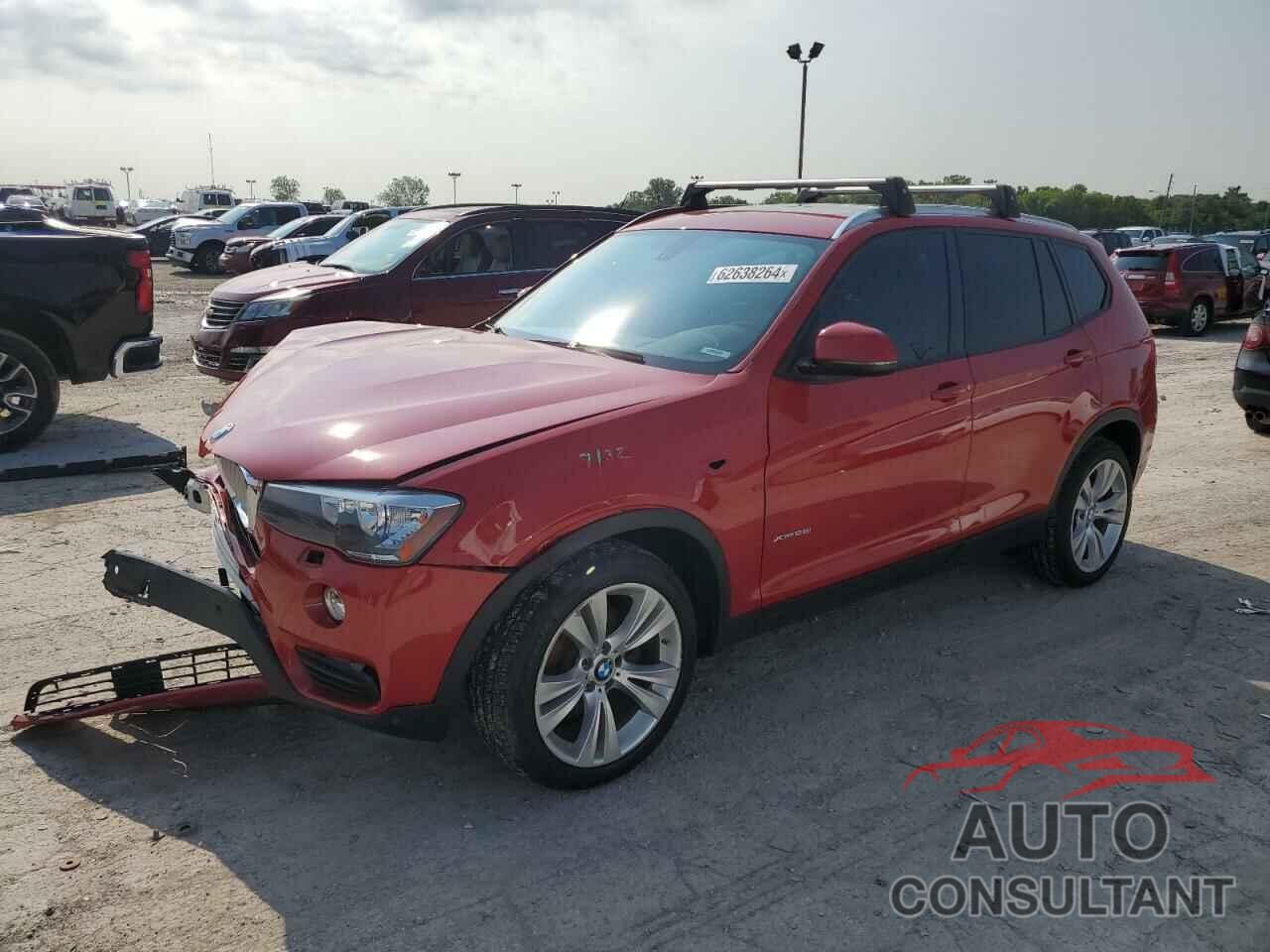 BMW X3 2016 - 5UXWX9C52G0D76731