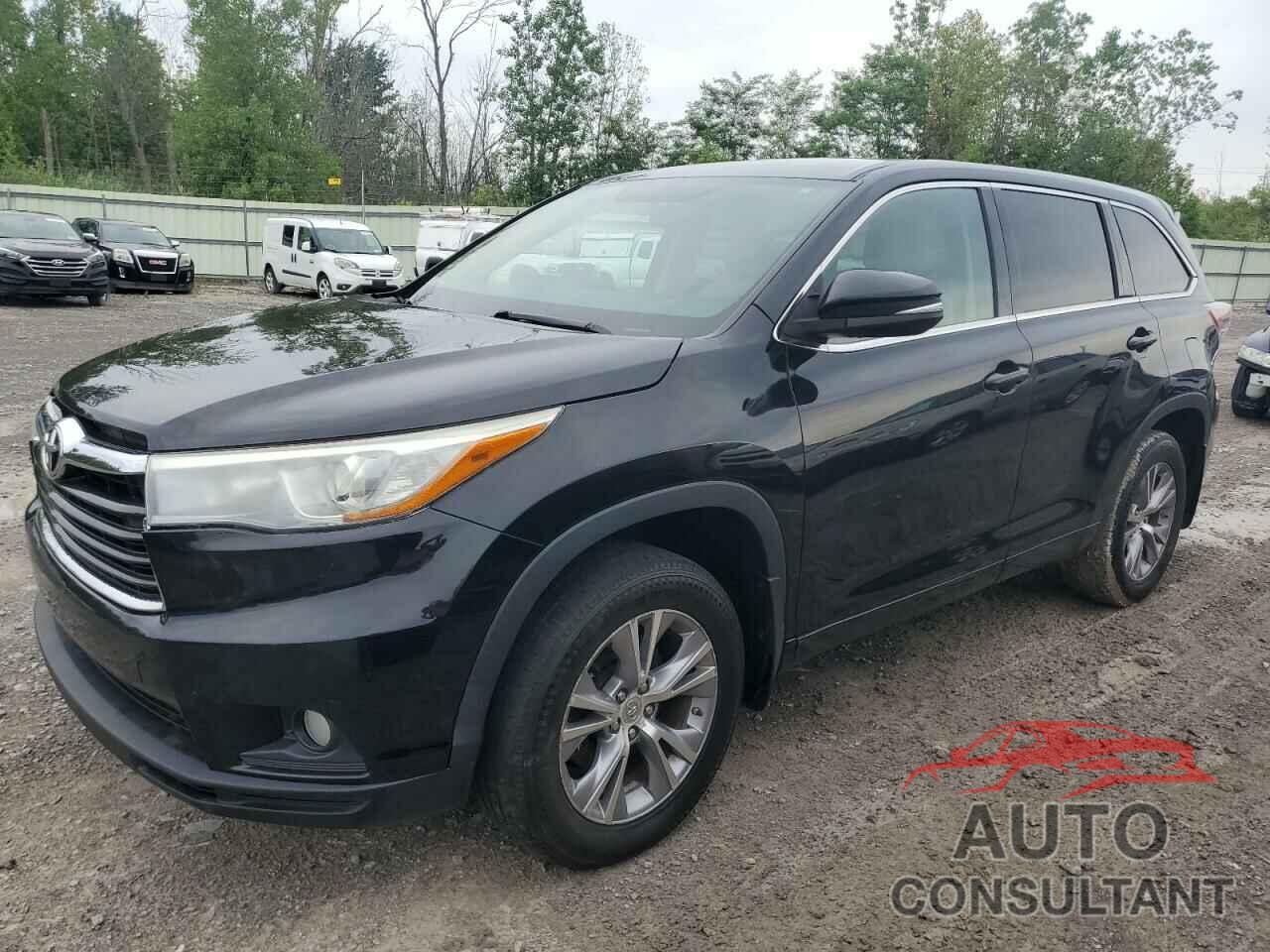 TOYOTA HIGHLANDER 2015 - 5TDBKRFH1FS122618