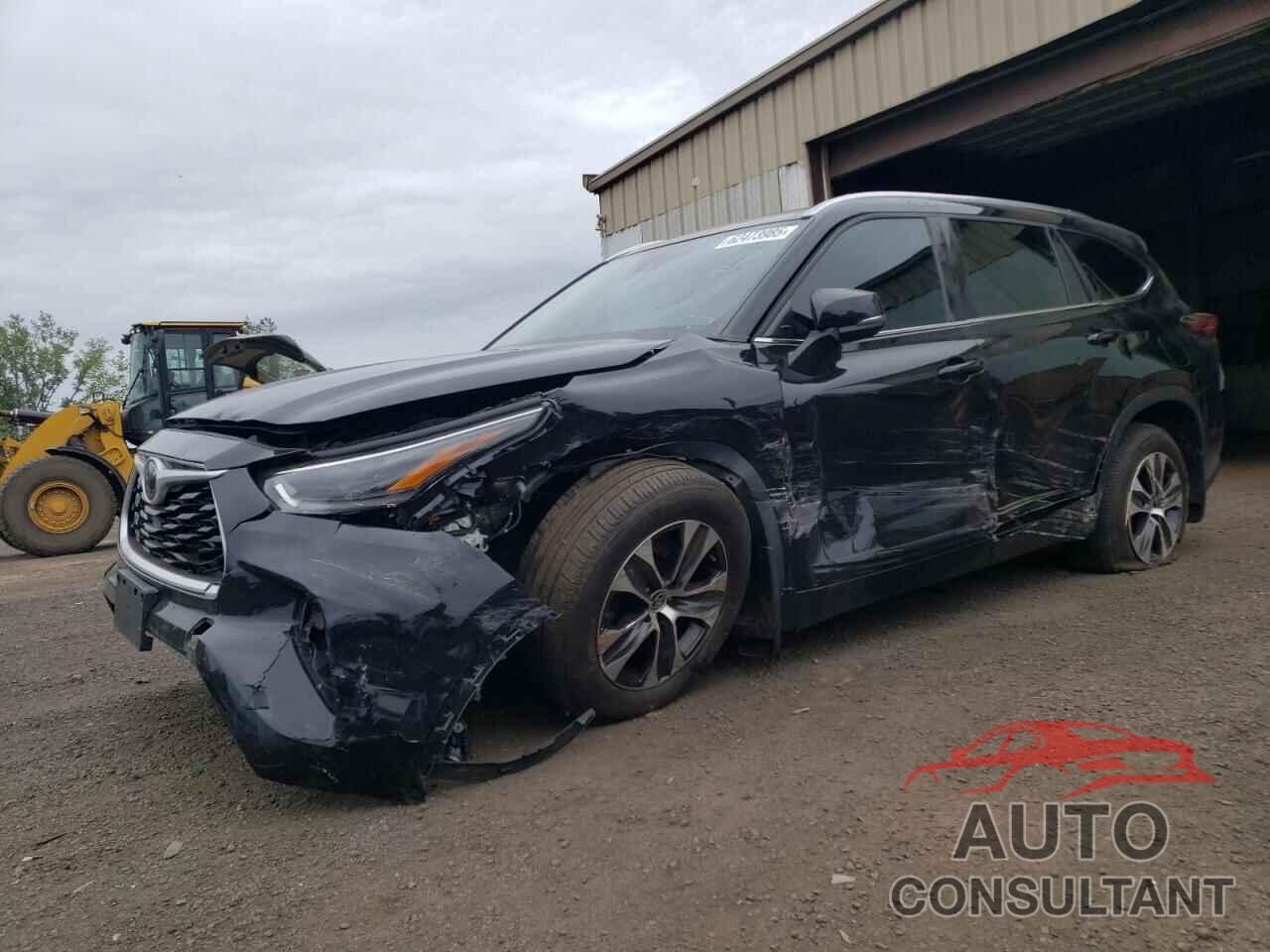 TOYOTA HIGHLANDER 2021 - 5TDGZRBH6MS078099