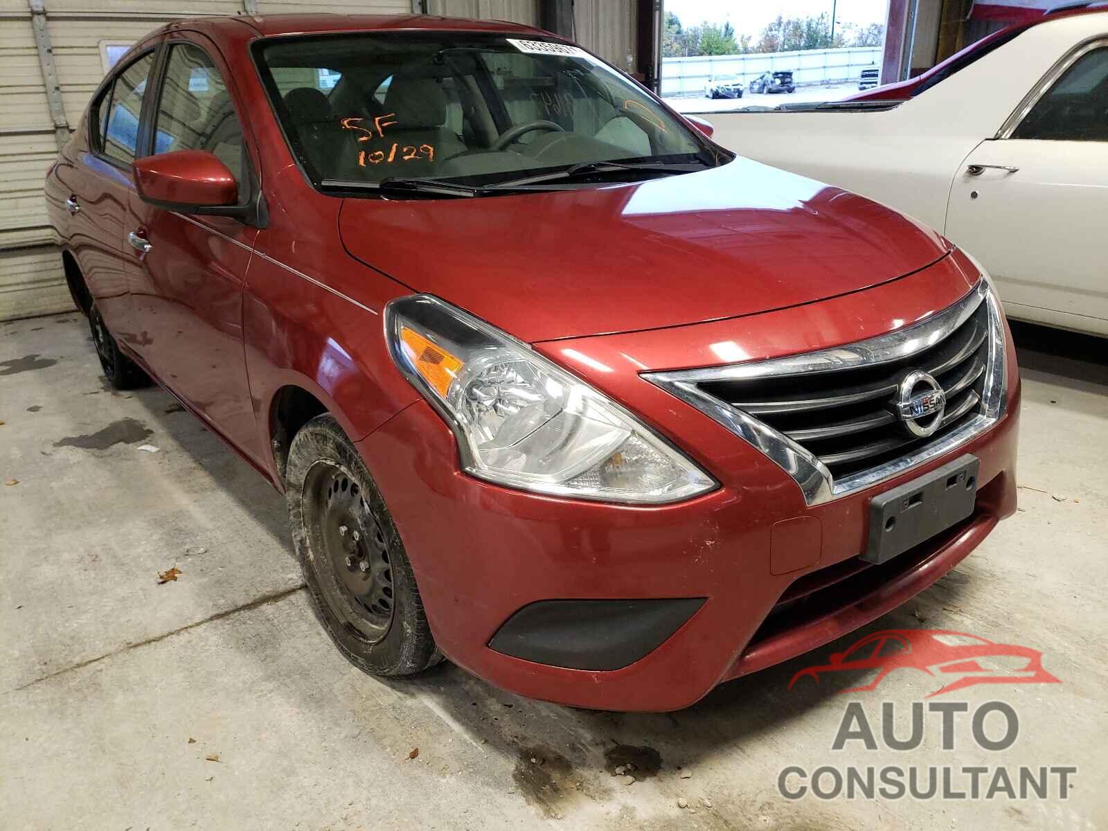 NISSAN VERSA 2016 - 3N1CN7AP0GL802387