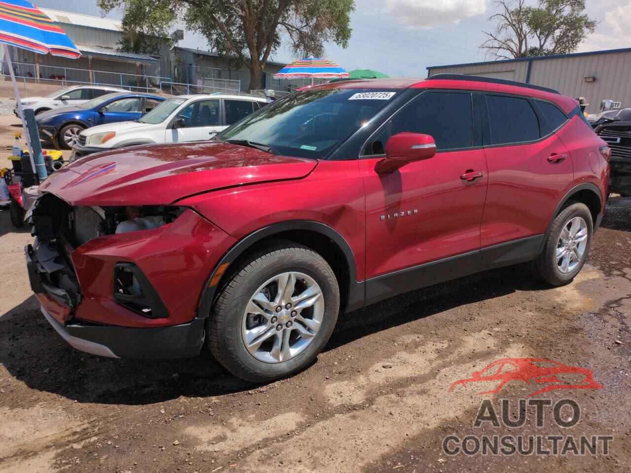 CHEVROLET BLAZER 2021 - 3GNKBCRS4MS555631