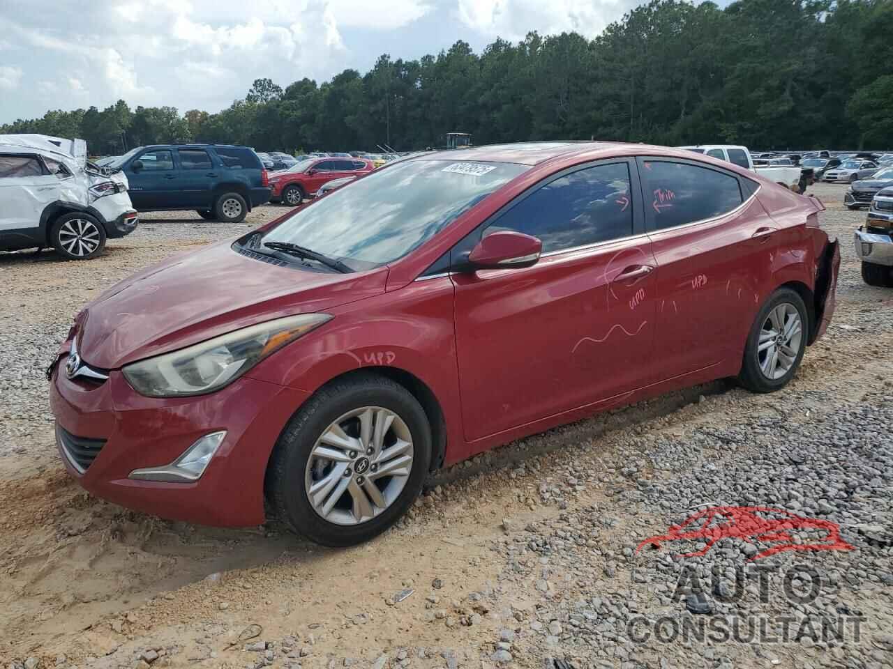 HYUNDAI ELANTRA 2016 - KMHDH4AE9GU592136