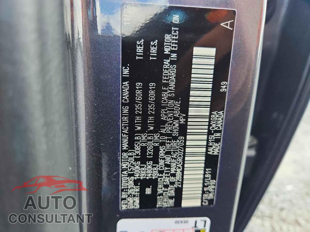 LEXUS UNKNOWN 2024 - 2T2BBMCA5RC027059