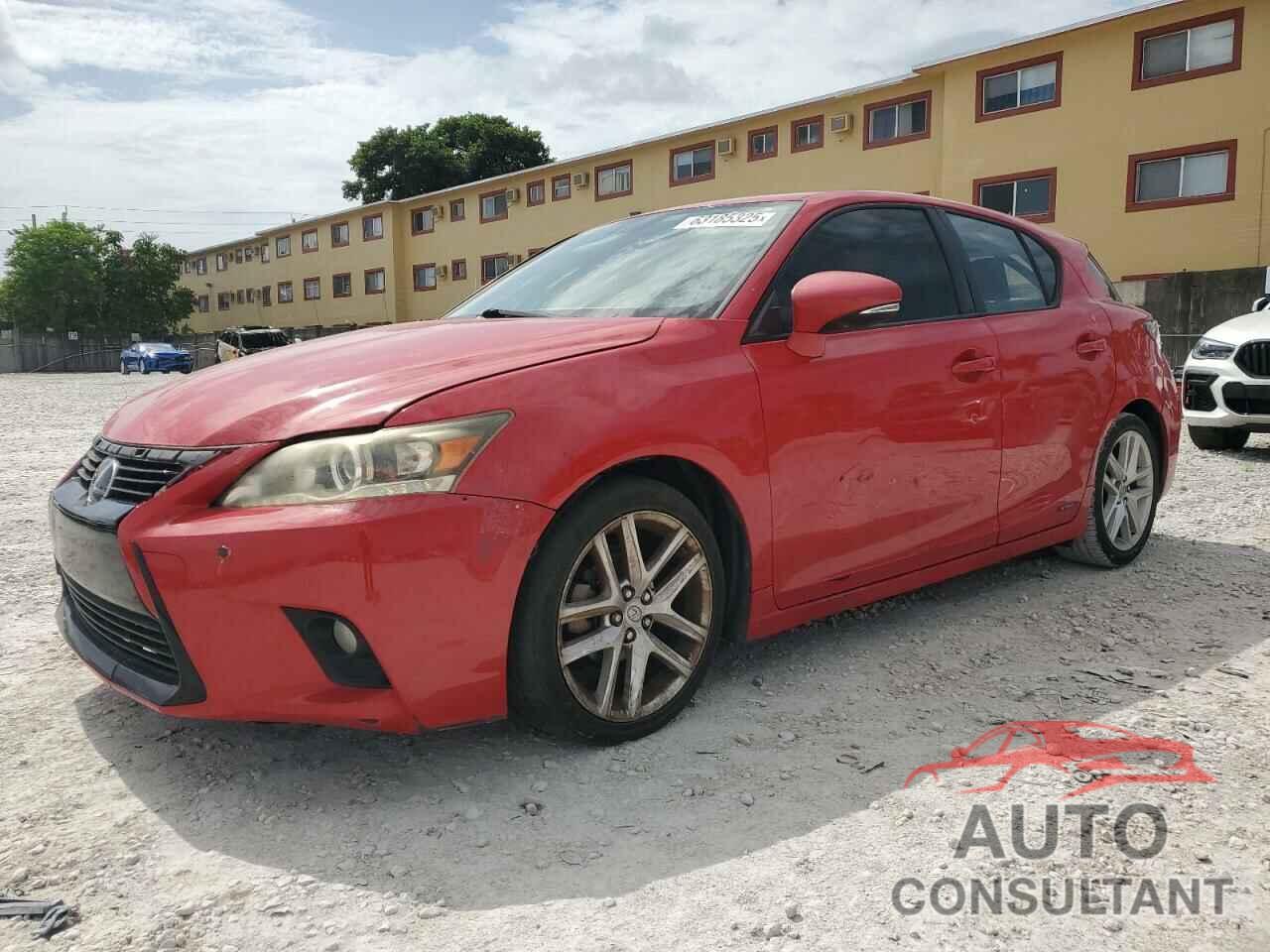 LEXUS CT 200 2014 - JTHKD5BH5E2180650