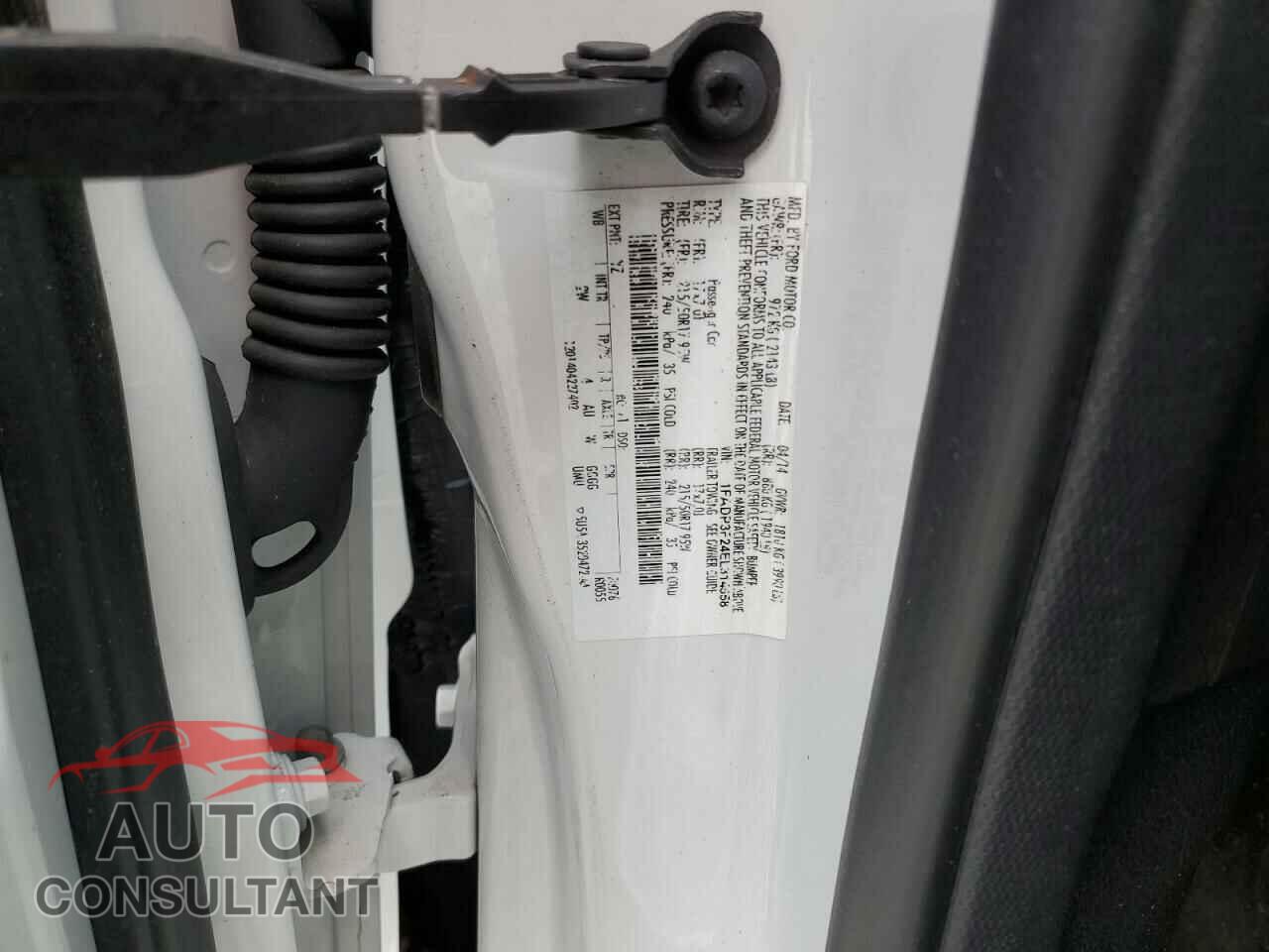 FORD FOCUS 2014 - 1FADP3F24EL314558