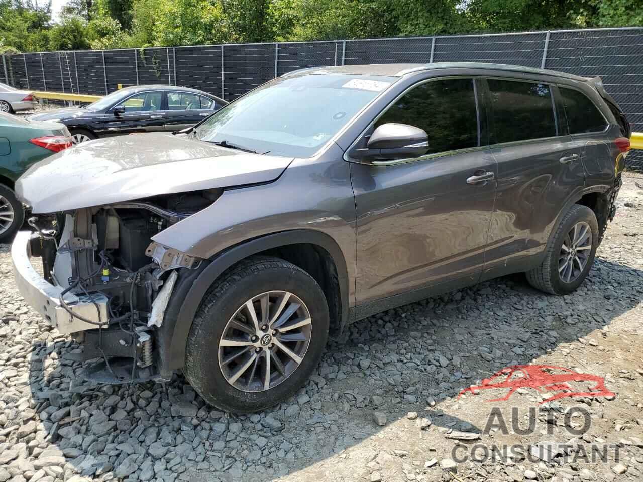 TOYOTA HIGHLANDER 2019 - 5TDJZRFH7KS581573